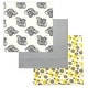 preview thumbnail 3 of 2, Baby Boys and Baby Girls 8 Piece Elephants Baby Gift Set, Ivory and Yellow