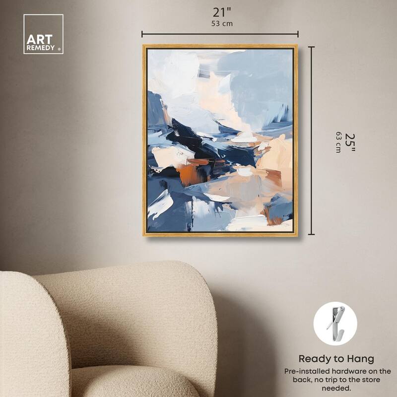 A Symphony in White III Canvas by Art Remedy