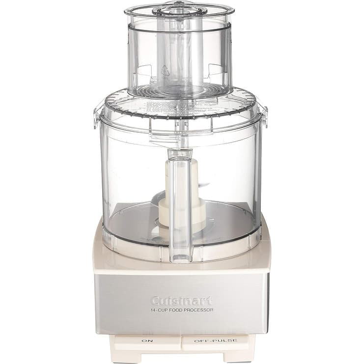 Cuisinart 14-Cup Food Processor, Vegetable Chopper for Mincing, Dicing, Shredding, Puree & Kneading Dough - Cream