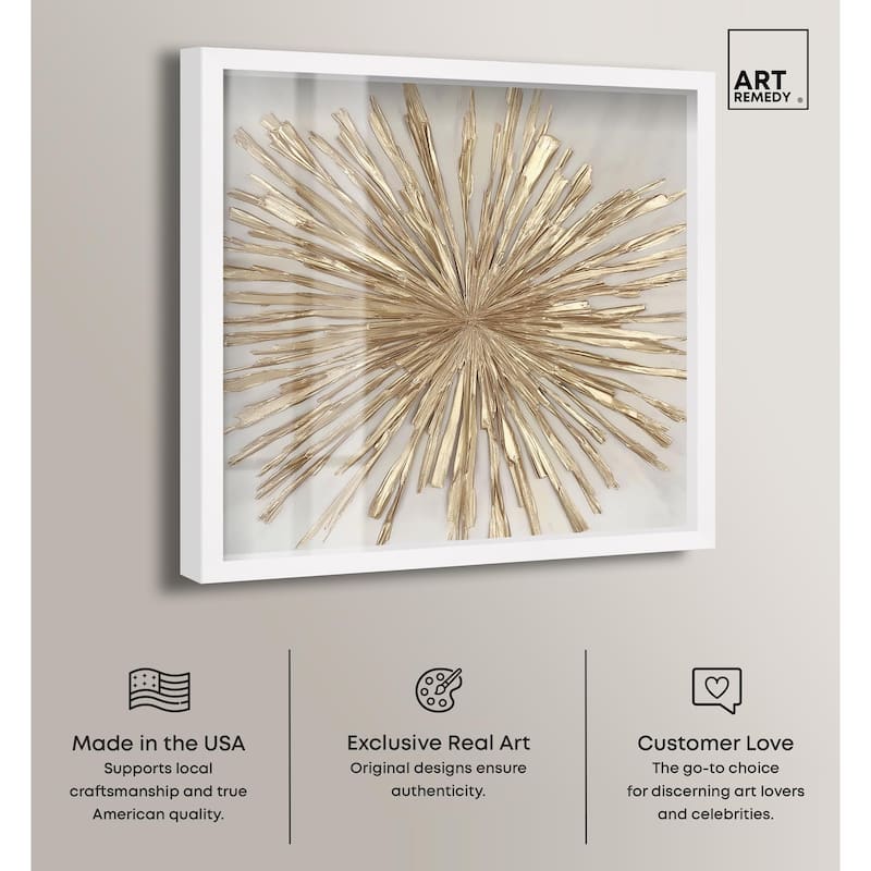 Golden Zenith Shadowbox by Art Remedy