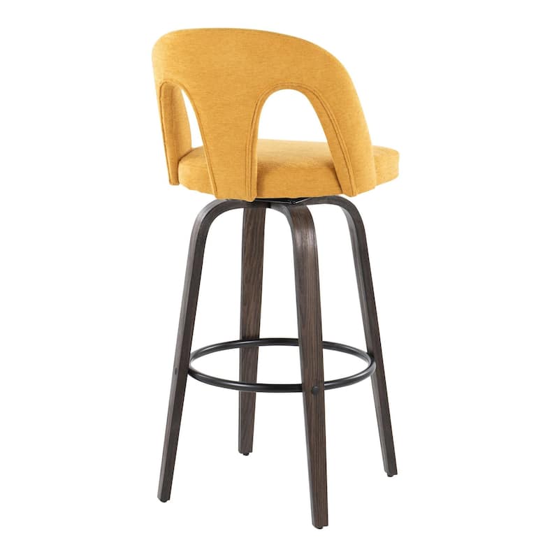 Ava Upholstered 30" Fixed-Height Counter Stool - Set of 2