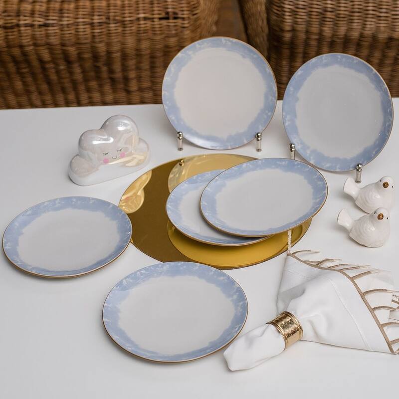 Manhattan Comfort Coup 12 Medium 8.46" Salad Plates