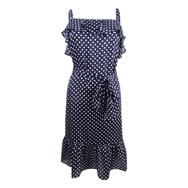 womens navy midi dress