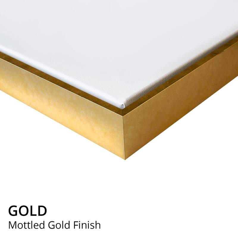 iCanvas "World Map Vintage Style Black Gold" by WallDecorAddict Framed Canvas Print