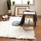 preview thumbnail 17 of 155, Silver Orchid Parrott Faux Fur Sheepskin Area Rug