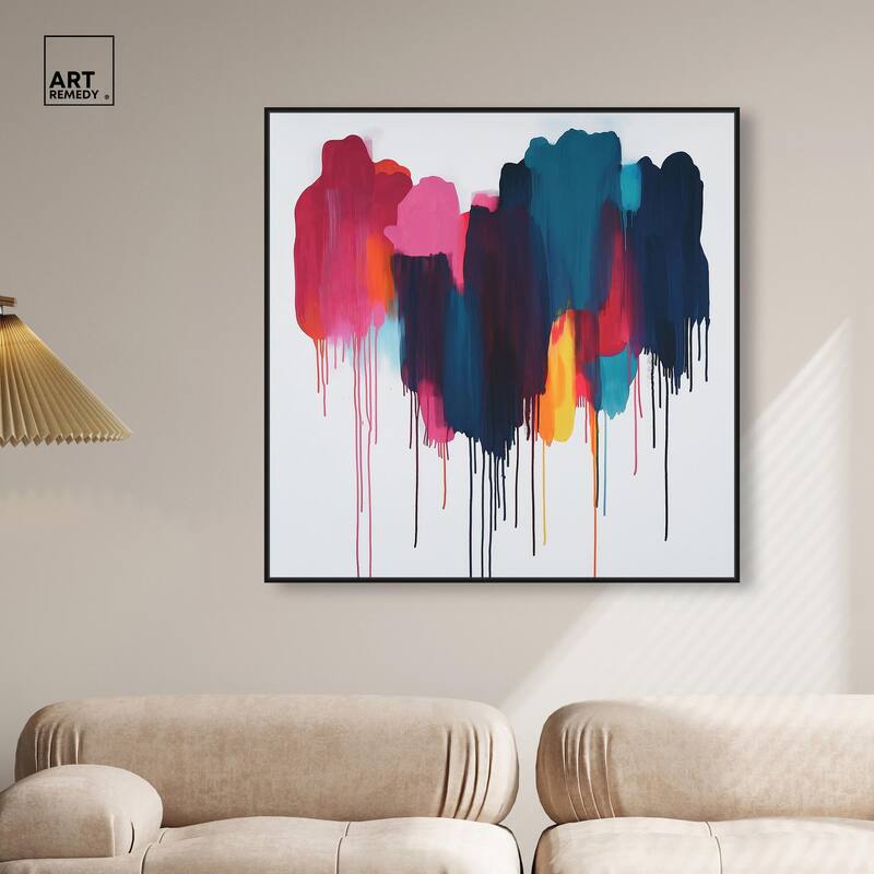 Glacier Color Glide Canvas by Art Remedy