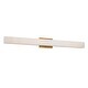 preview thumbnail 1 of 6, Modern Forms WS-52434 Lanza 34" Rectangular Light - 3000K Aged Brass
