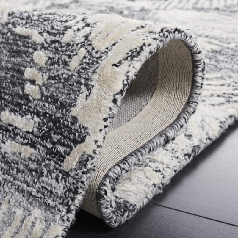 SAFAVIEH Handmade Glamour Shag Contemporary Rug