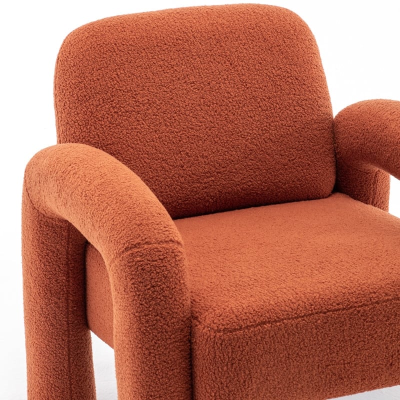 SEYNAR Modern Unique Design Upholstered Accent Chair for Living Room