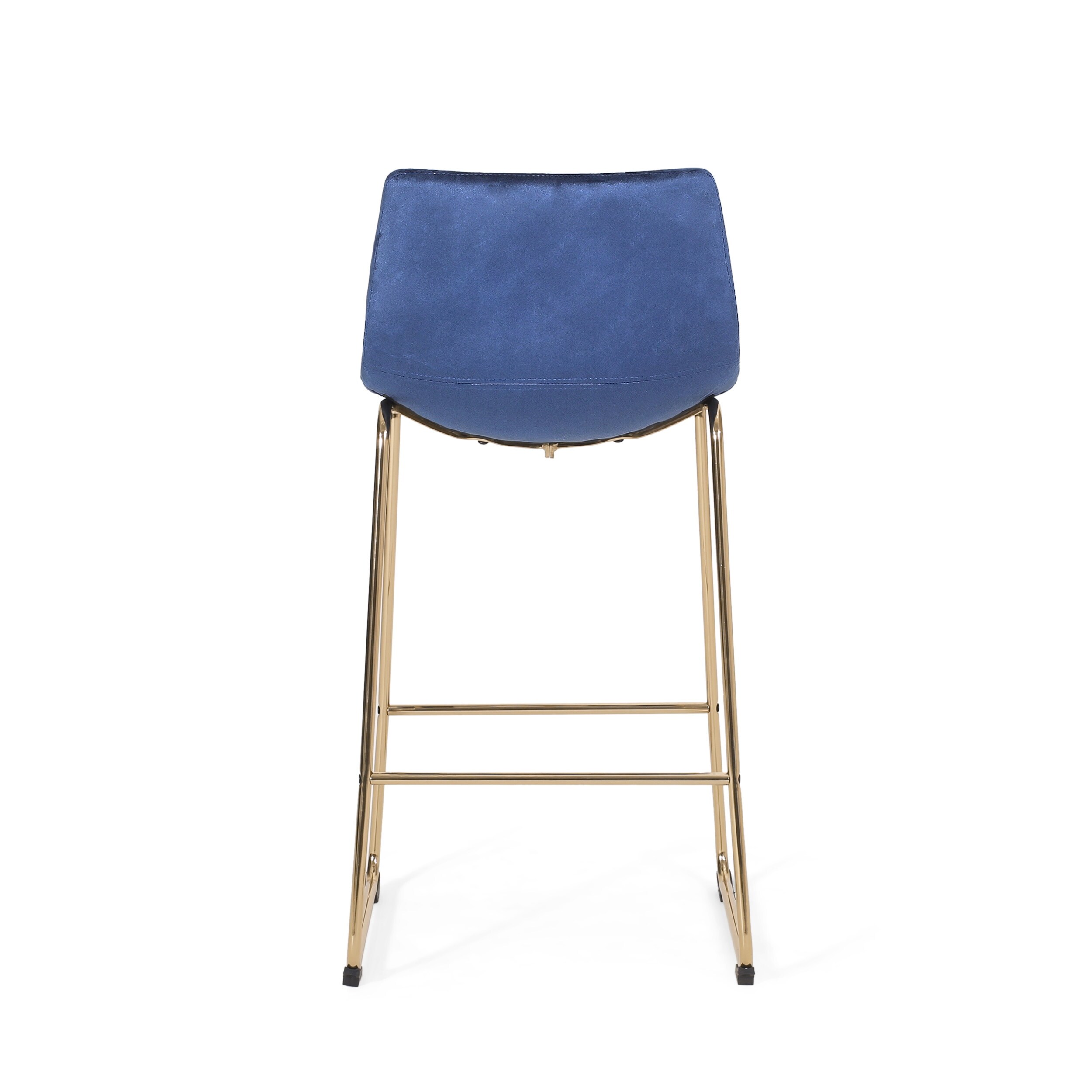 Christopher Knight Home Cedric Faux Leather Barstool Vintage Brown 2 count