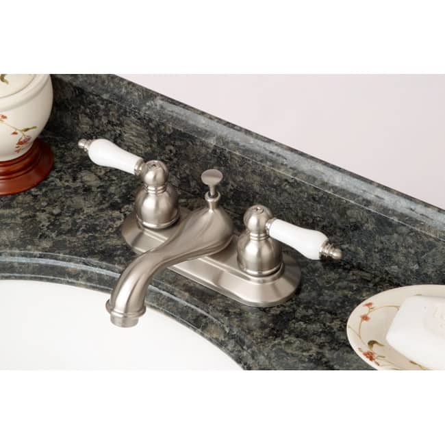 Kingston Brass Restoration 1.2 GPM Deck Mounted Centerset Bathroom