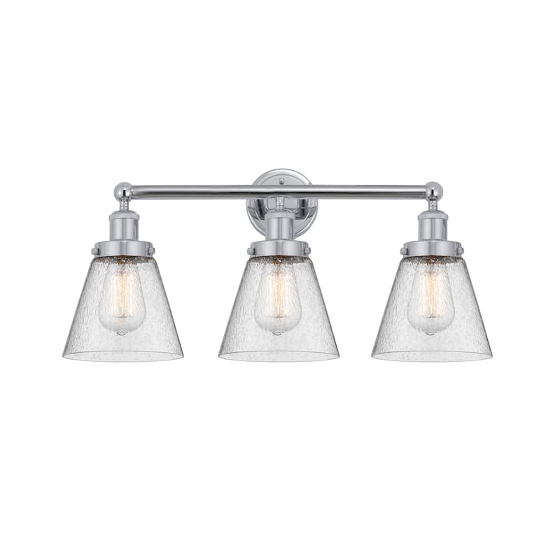 Innovations Lighting 616-3W-10-25 Cone Vanity Cone 3 Light 25" Wide
