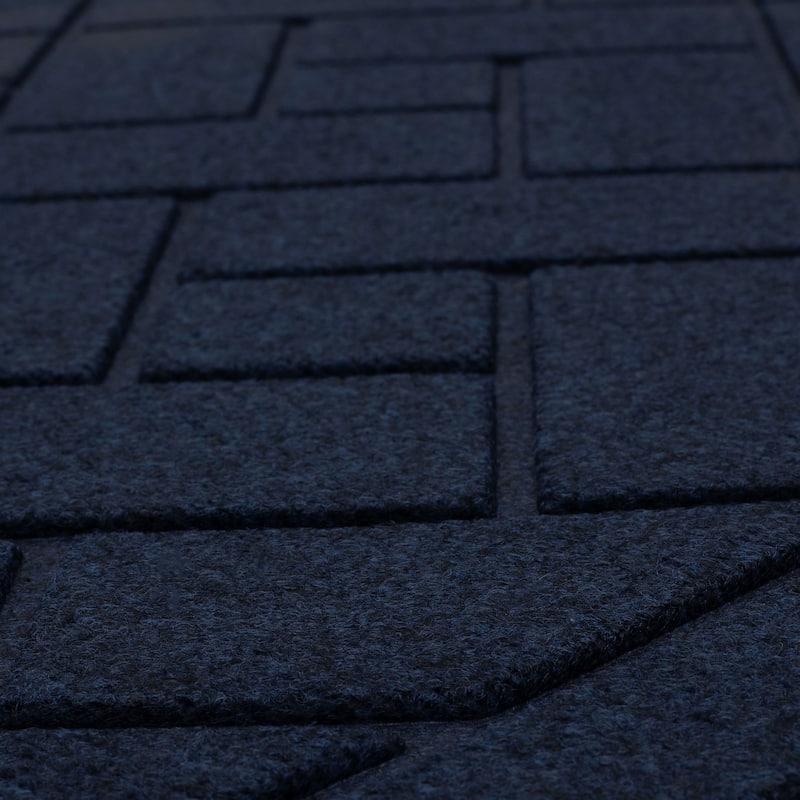 Mohawk Home Diagonal Pavers Arched 3' X 5' Door Mat