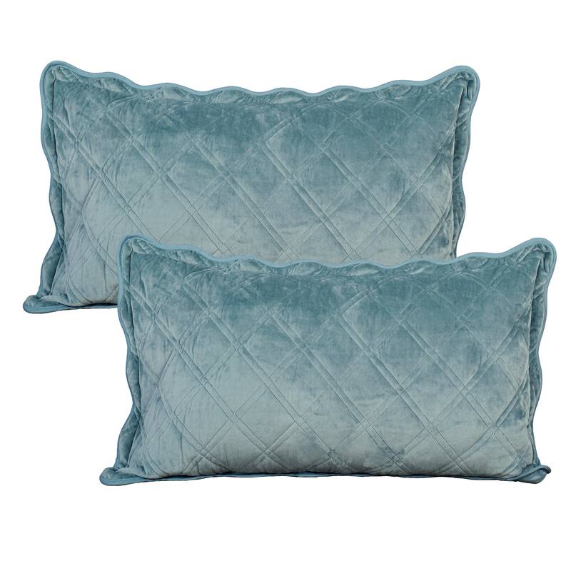 Serenta Supersoft Microplush Quilted 4 Pieces Bedspread Coverlet Set