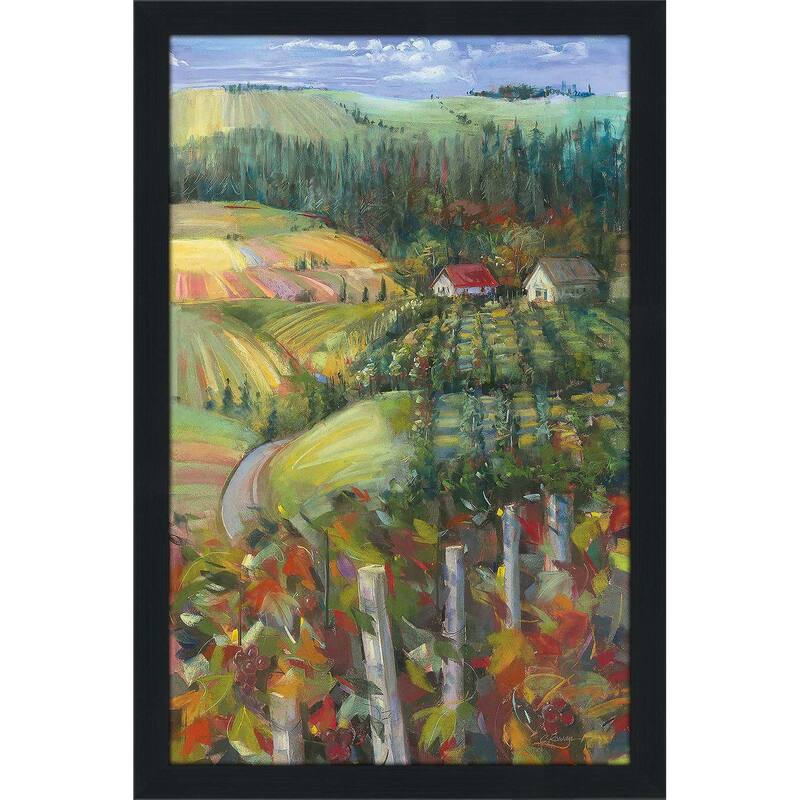 "Quiet Farm Field" by Carol Rowan Print on Acrylic.