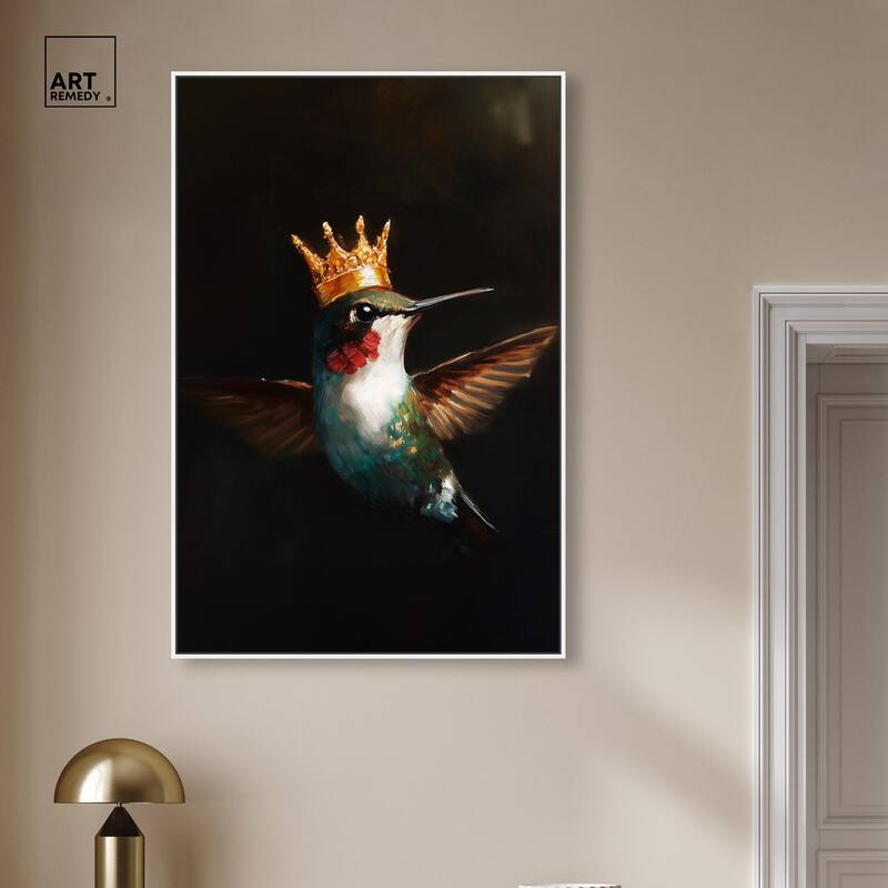 Royal Bird I Canvas by Art Remedy
