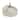 Fleece Stuffed Pumpkin 8" -  6.5" high by 8" in diameter