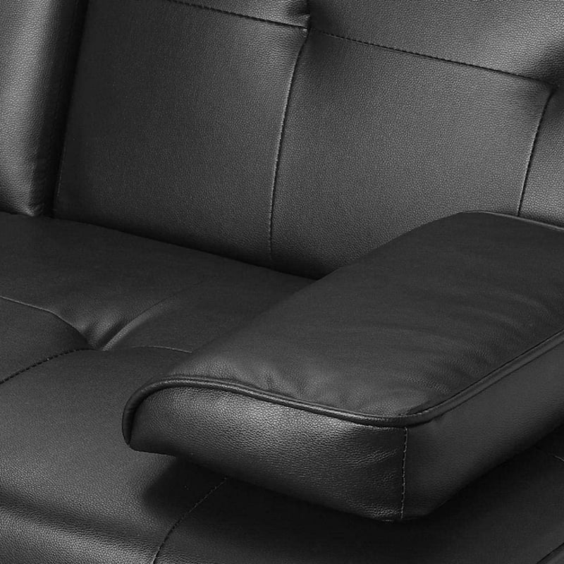 Futon Sofa Bed with Armrest two holders