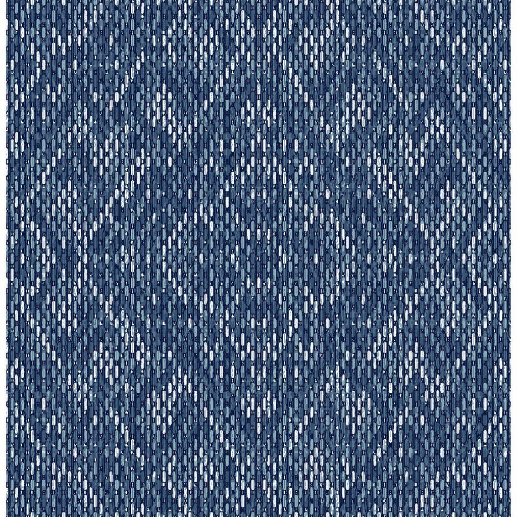 Scott Living Felix Indigo Indigo Geometric Wallpaper