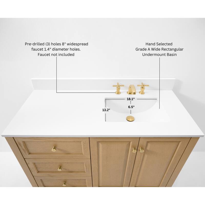 Ancerre Designs Hannah Bathroom Vanity Set