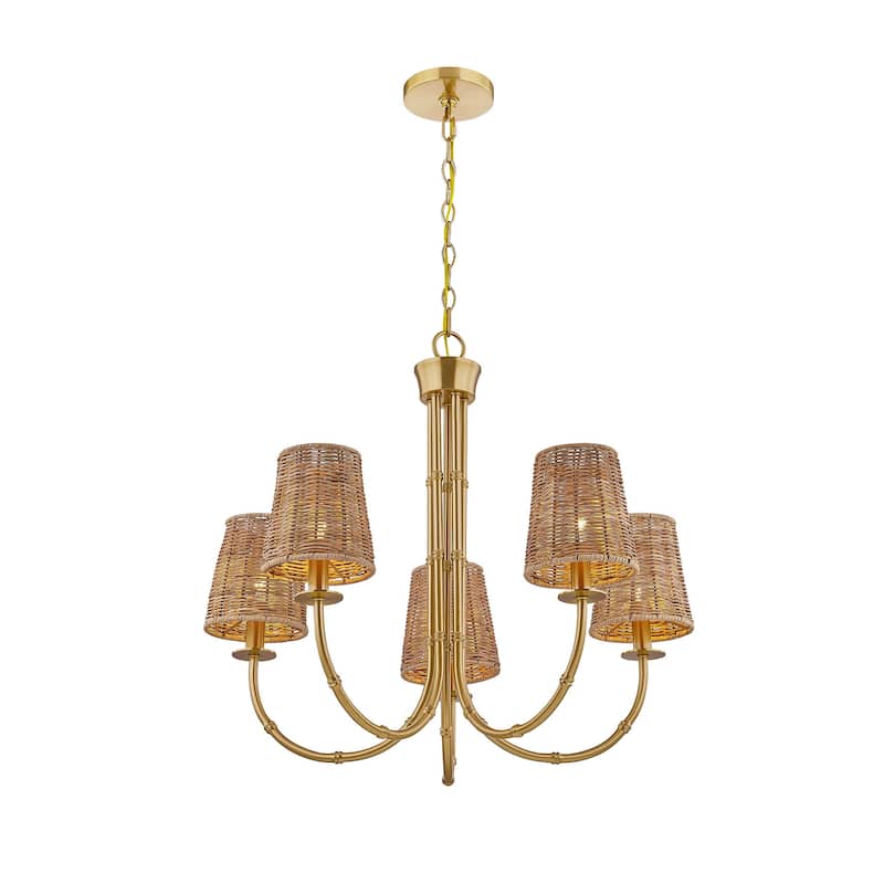Savoy House 1-3960-5 Ashbury 5 Light 28" Wide LED Chandelier