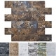 preview thumbnail 8 of 15, Art3d Peel and Stick Backsplash Tile for Kitchen Backplash, Bathroom Vanities, Fireplace Decor,10 Sheets Rust-slate