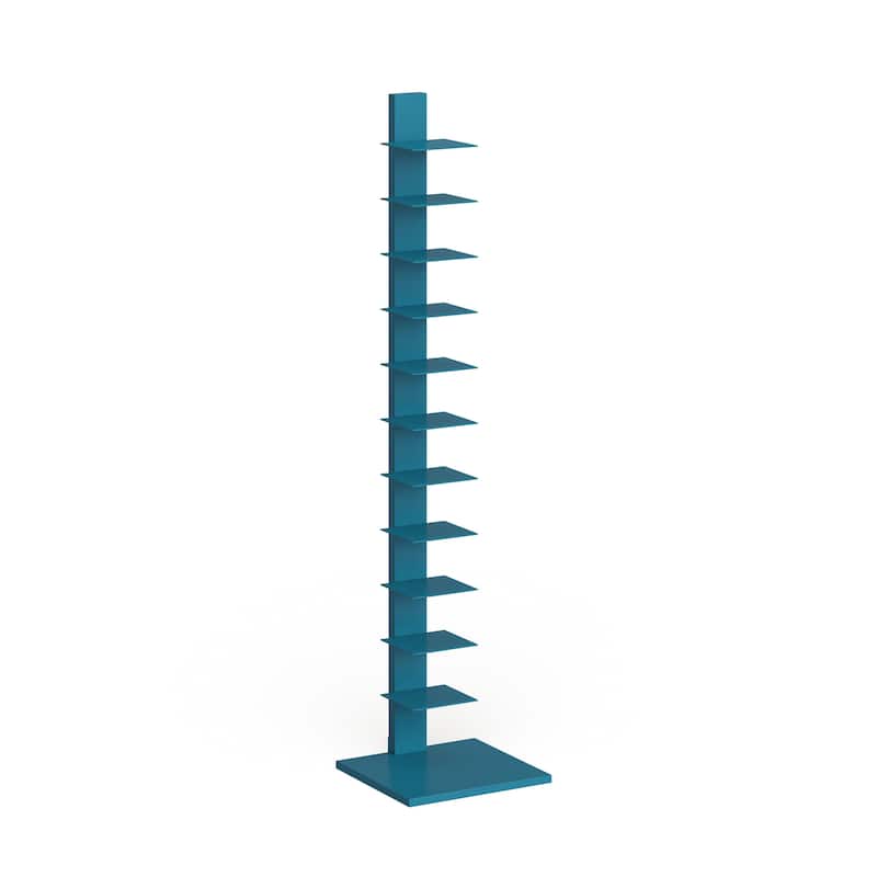 SEI Furniture Denargo Blue Spine Tower Shelf - Blue