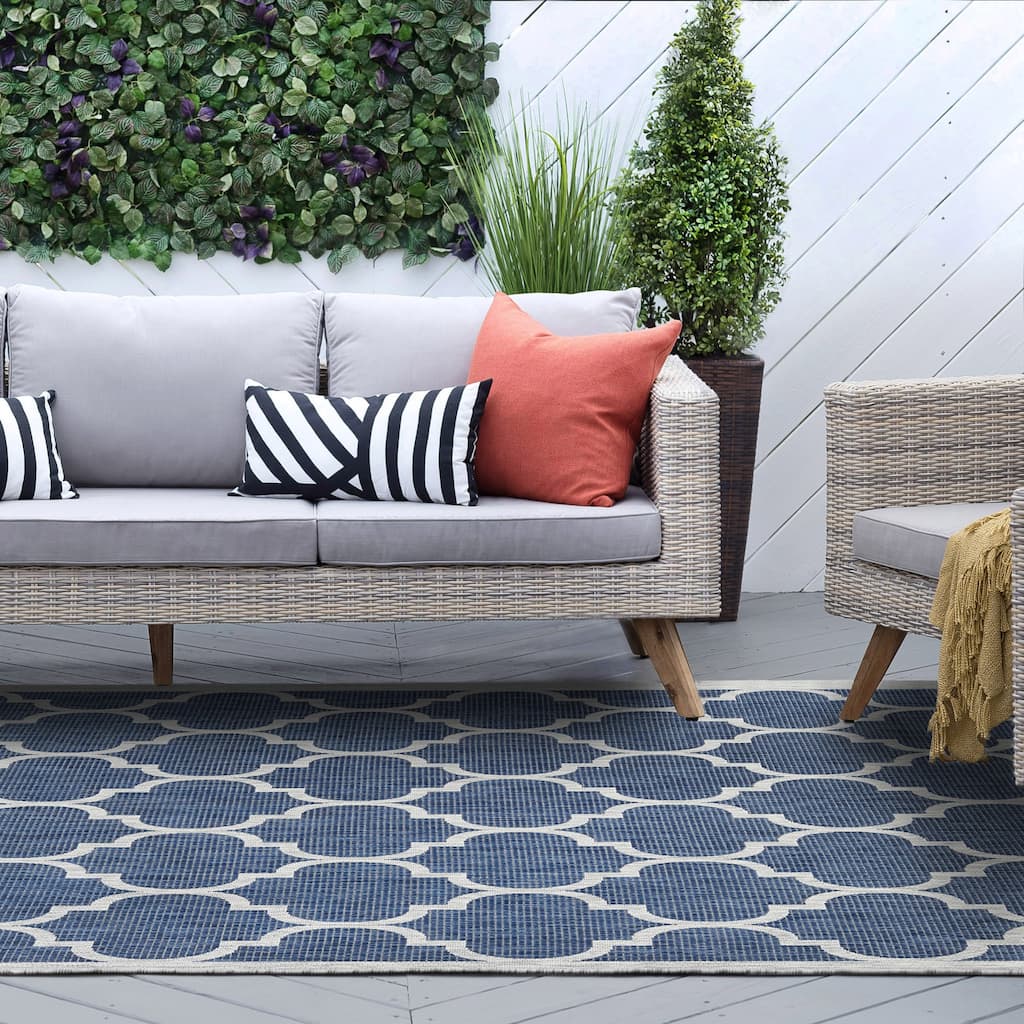 Colonnade Global Trellis Indoor/Outdoor Area Rug