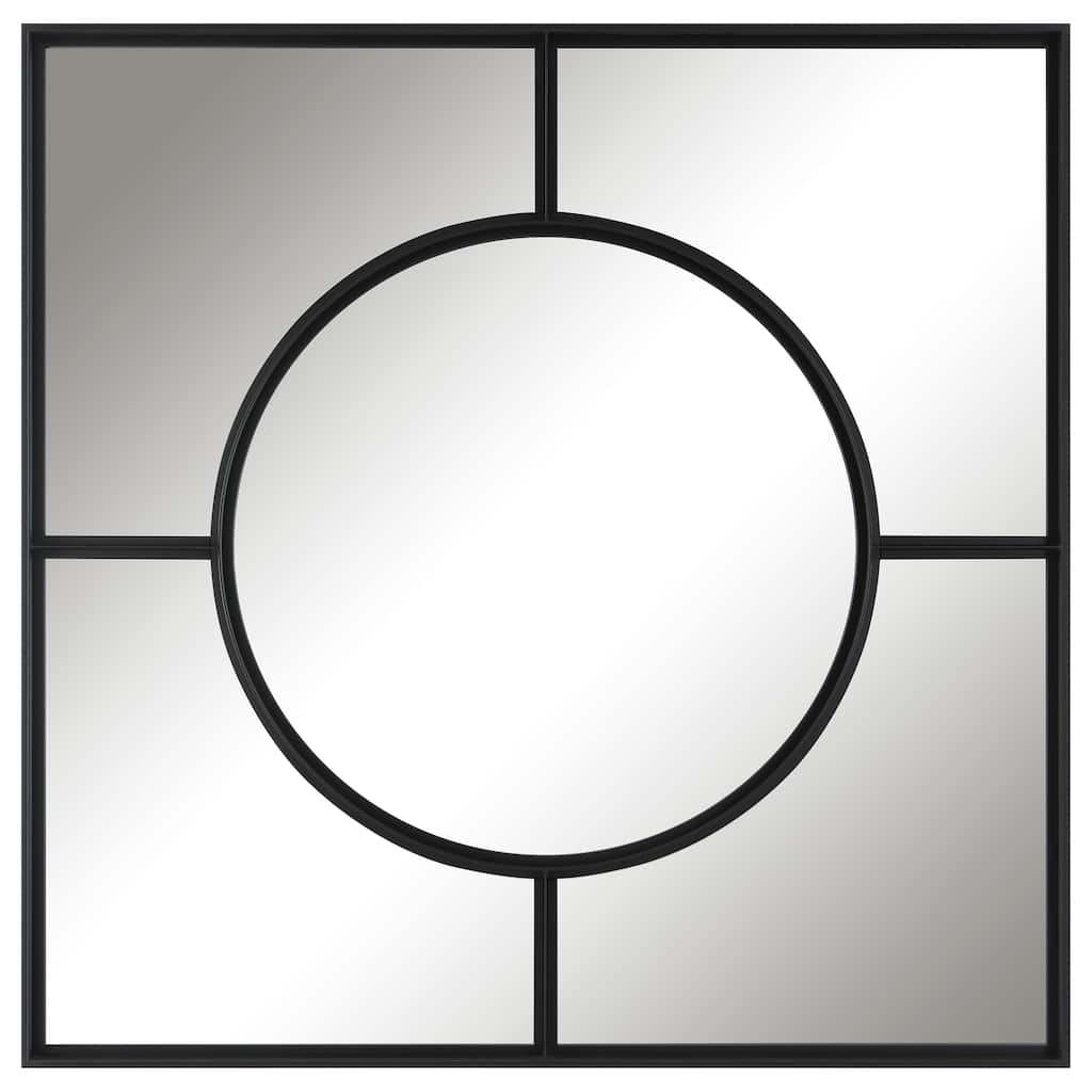Uttermost Spurgeon Square Window Mirror - 39"W X 39"H X 2"D