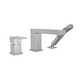 preview thumbnail 8 of 12, Belanger Single Handle Deck Mount Roman Tub Filler Polished Chrome