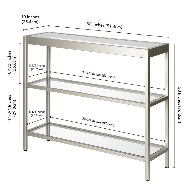 Alexis Rectangular Console Table