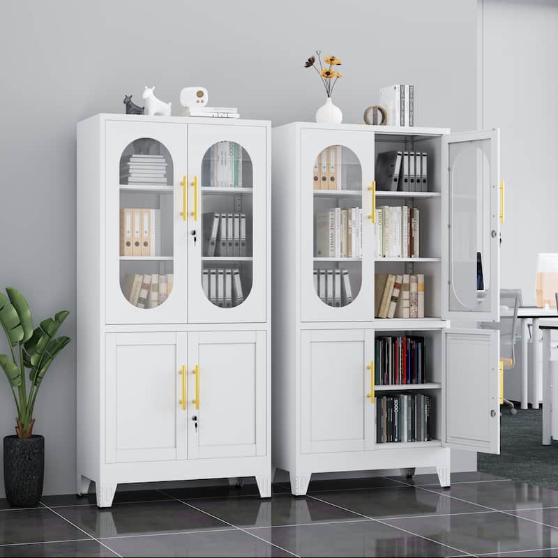 Metal Decorative Office Filing Storage Cabinet with Lock