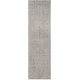 preview thumbnail 22 of 202, SAFAVIEH Laguna Shag Verdiana Solid Color 2-inch Thick Rug. 2'3" x 8' Runner - Silver