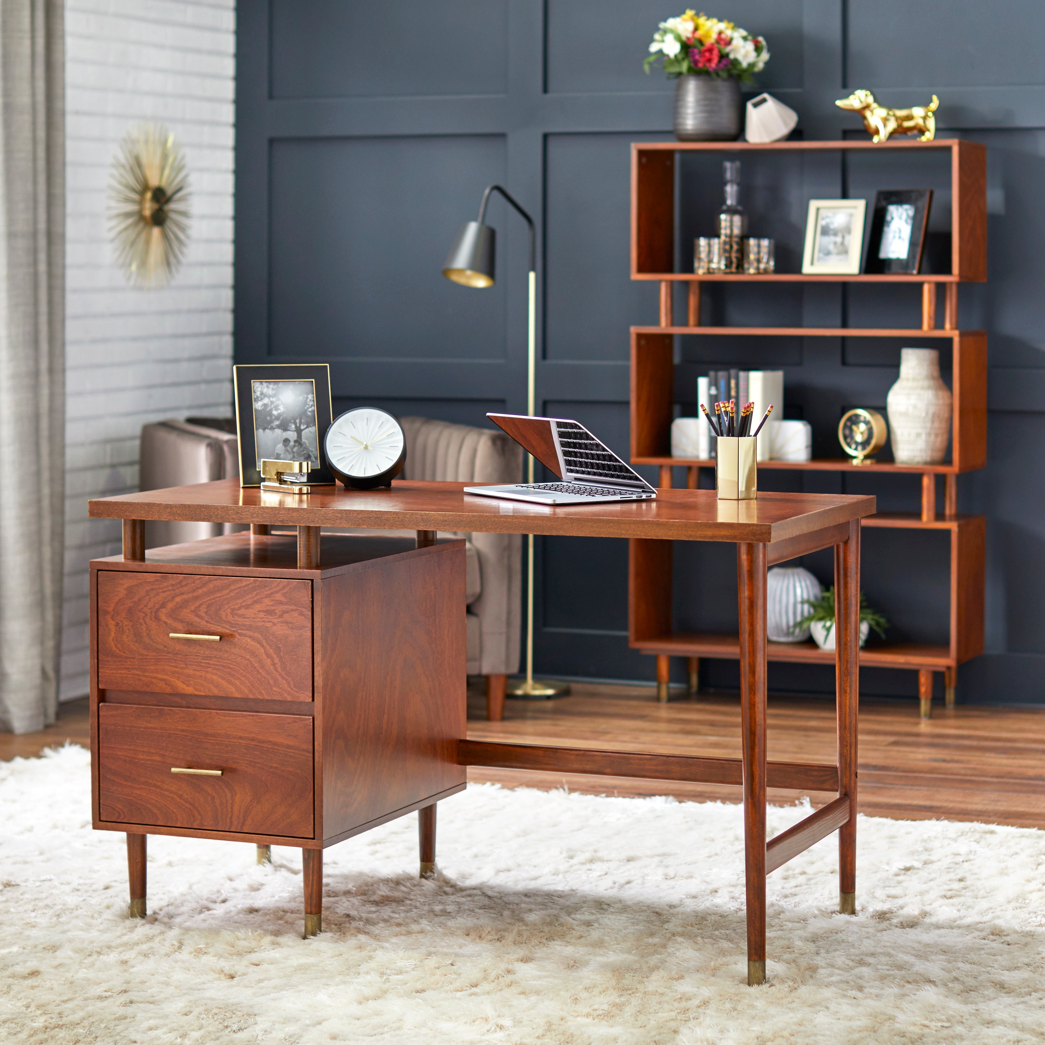 Mid outlet century desks