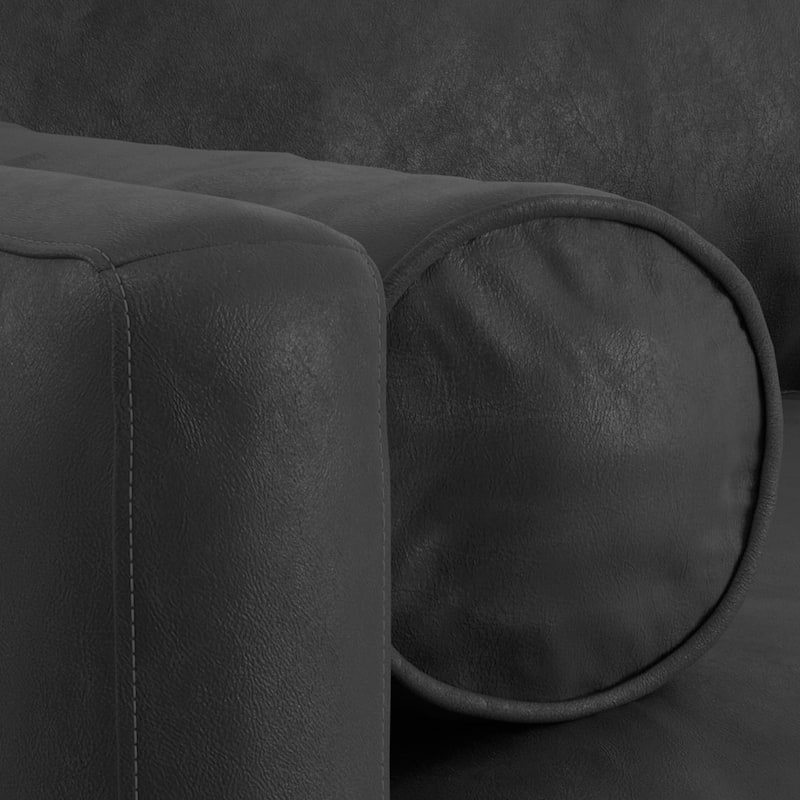 WYNDENHALL Brixley 89 inch Wide Mid-Century Modern Sofa - 88.8" W x 38.25" D x 34" H 