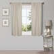 preview thumbnail 100 of 168, Superior Linen Washable Room Darkening Curtains, Set of 2 Panels