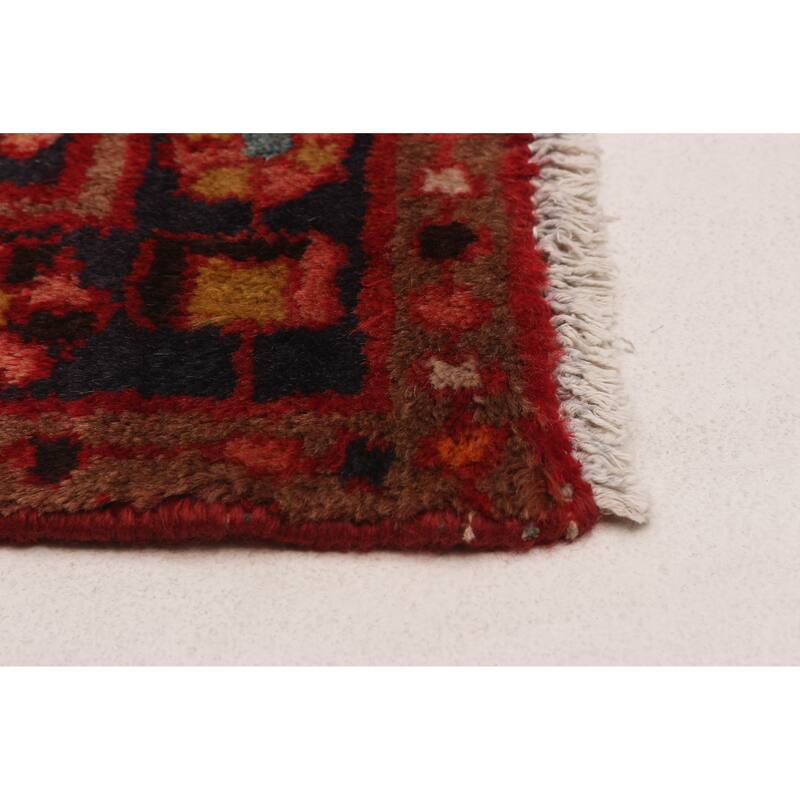 ECARPETGALLERY Hand-knotted Andelz Navy Wool Rug - 4'2 x 6'7