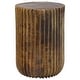 preview thumbnail 3 of 2, Uttermost 22993 Peaks 14" Wide Aluminum Accent Table