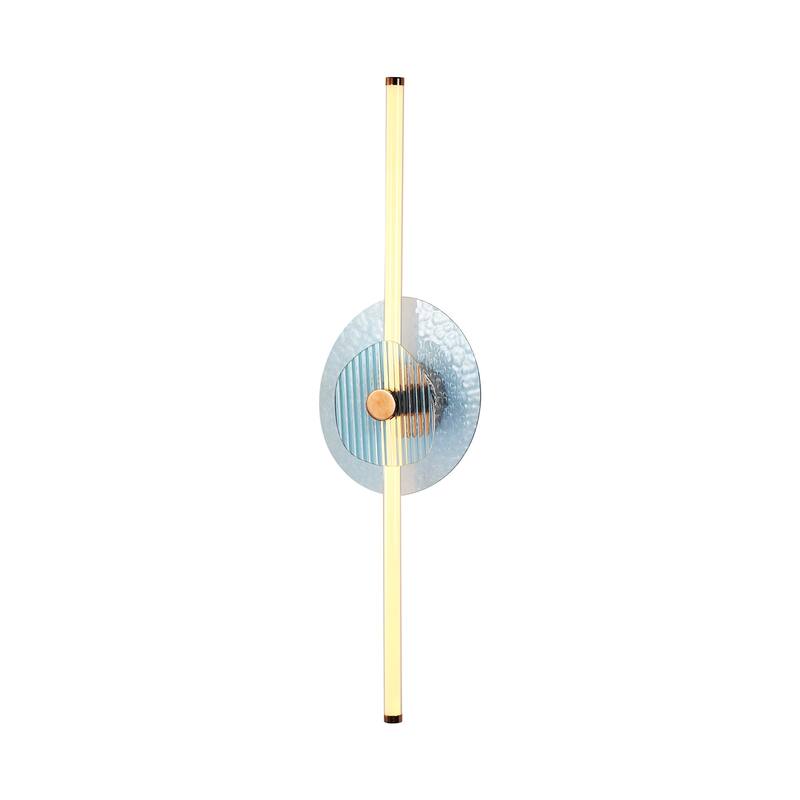 Golden Lighting 3882-39-RG BL Colorella 2 Light 5" Wide Bath Bar