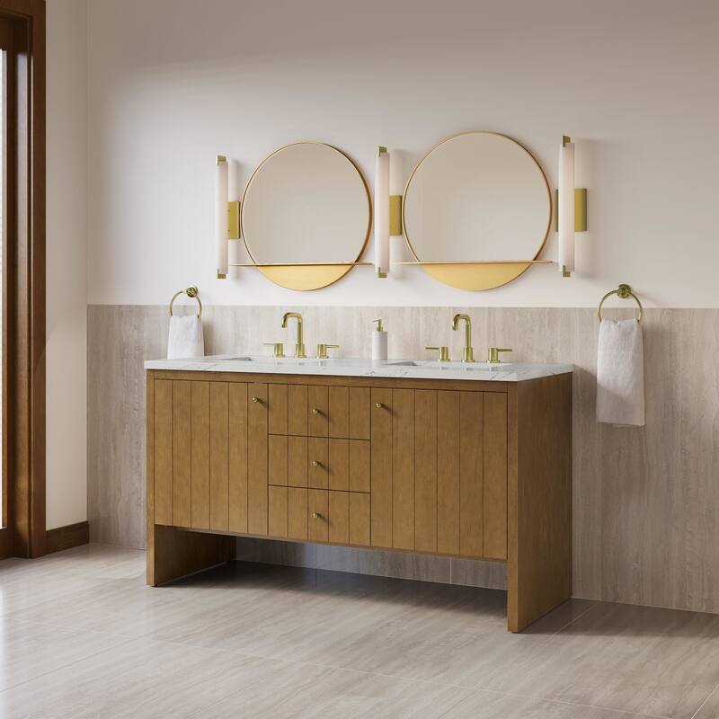 James Martin Vanities 435-V60D-FENC Hudson 60" Free Standing Double