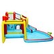 preview thumbnail 7 of 6, 7 in1 Inflatable Slide Water Park Bouncing House Soccer Bouncer - Blue