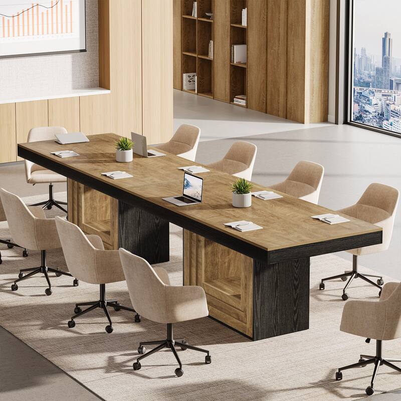 Modern Conference Table, Meeting Table for 4-6 People