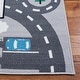 preview thumbnail 23 of 62, SAFAVIEH Kids Playhouse Machine Washable Slip Resistant Arendine Hopscotch Area Rug