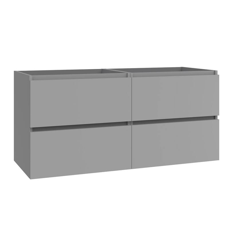 WS Bath Collections Flora C120D.000 Flora 47" Double Wall Mounted - Mist Matte