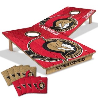 Ottawa Senators NHL Tailgate Cornhole Board Set