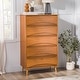 preview thumbnail 17 of 27, Walker Edison Mid-Century 5-Drawer Solid Wood Dresser