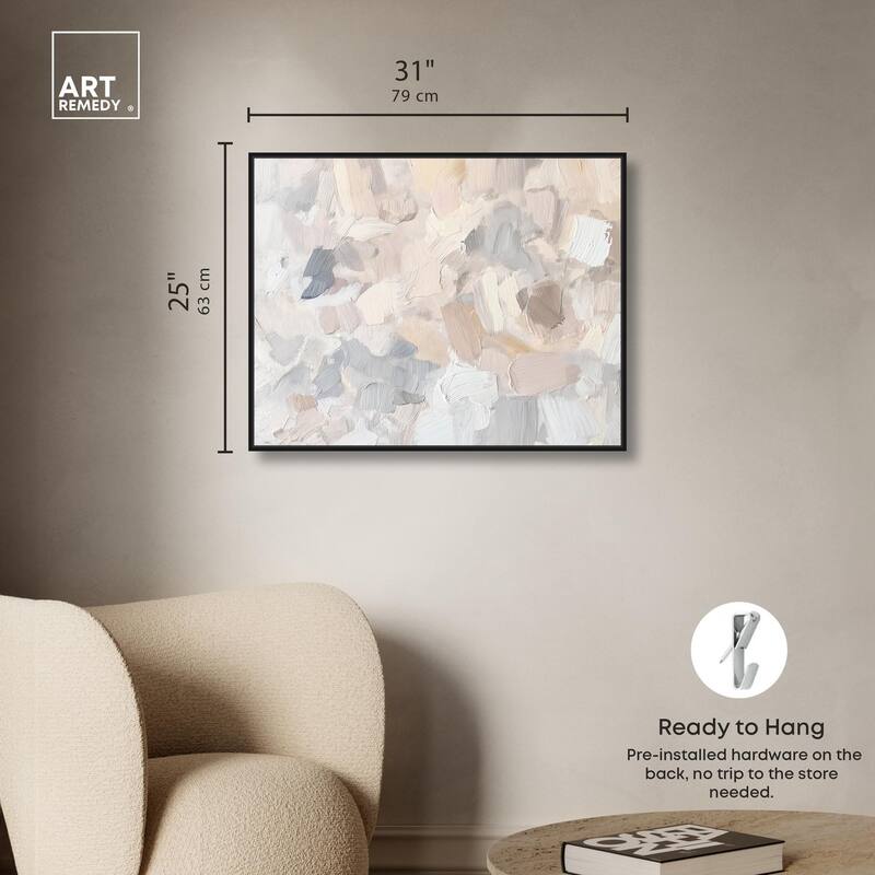 Soft Colors Fade I Canvas by Art Remedy