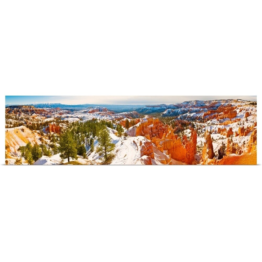 Shop High Angle View Of Rock Formations Boat Mesa Bryce Canyon