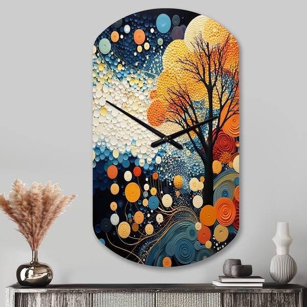 Colorful Mid Century Dynamic Duality V - Abstract Midcentury Large Wall ...