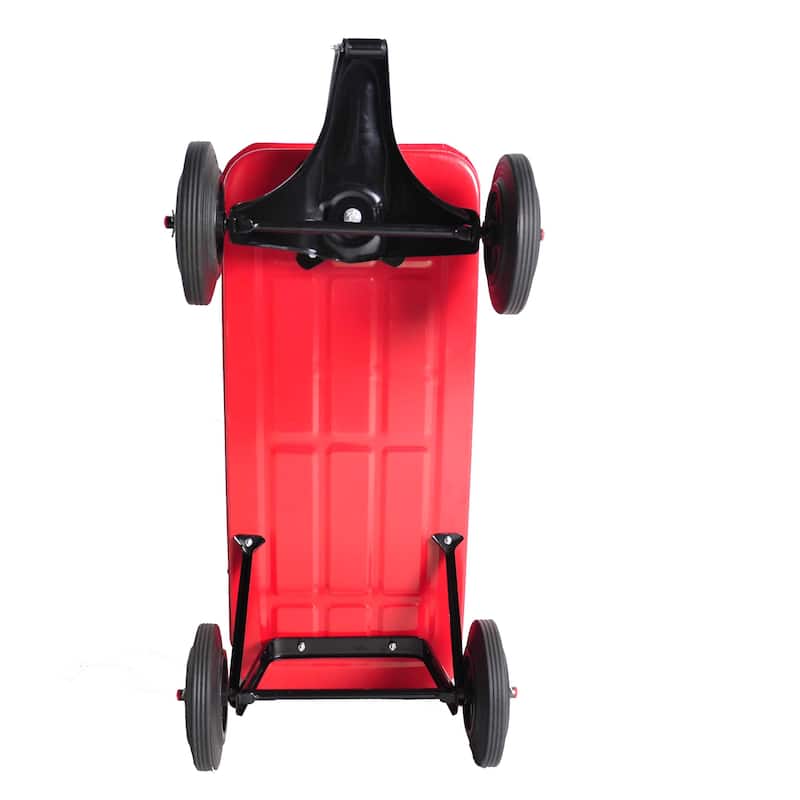 Steel Garden Cart with Wheels